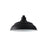 OPEN BOX: Capital Lighting RLM 936315 Outdoor Wall-Lantern, Black - CL936315BK
