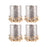 OPEN BOX ITEM: ELK Lifestyle Gwendolyn Pillar Holders (Set of 4), Gold