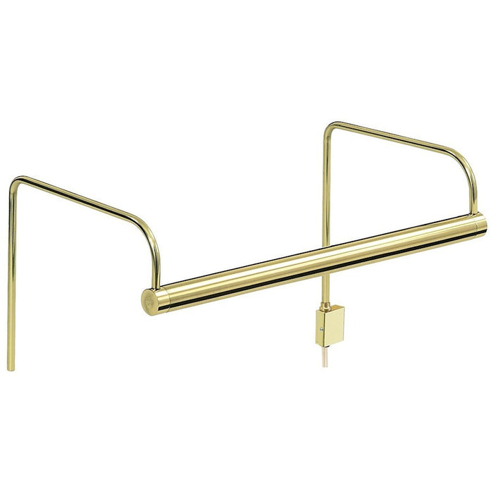 OPEN BOX: House of Troy Slim-line 11" Picture Light, Brass - HTSL11-76