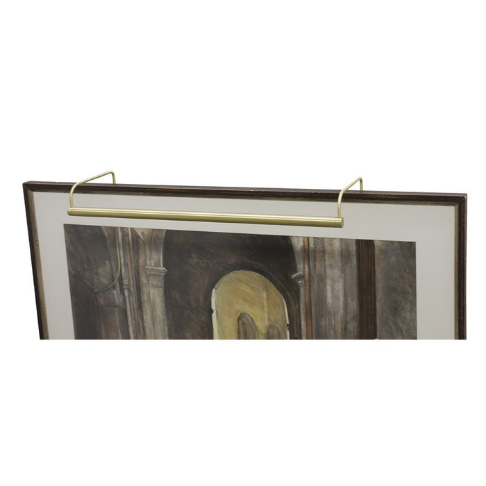 OPEN BOX: House of Troy Slim-line 30" Satin Brass Picture Light