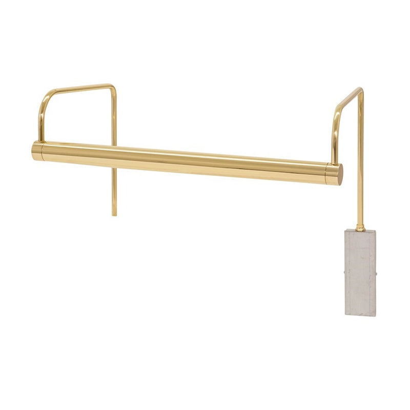 OPEN BOX: House of Troy Slim-Line 15" LED Picture Light, Brass - SLEDZ15-61