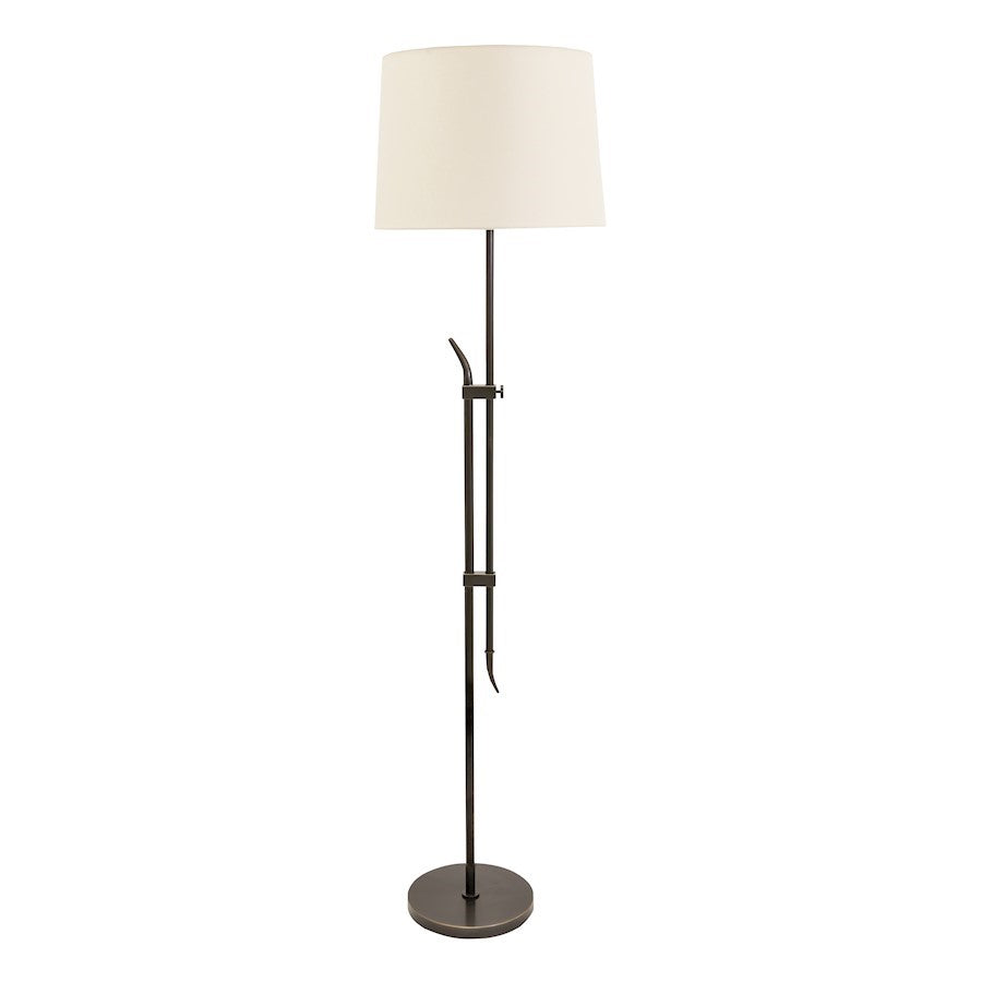 OPEN BOX: House of Troy 61" Windsor Floor Lamp, Oil Rubbed Bronze - W400-OB