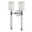 OPEN BOX: Hudson Valley Gordon 2 Light Wall Sconce, Polished Nickel - 6032-PN