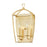 OPEN BOX: Hudson Valley Bryant 2 Light Wall Sconce, Gold Leaf - HV8302-GL