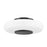 OPEN BOX: Hudson Valley Blyford 1LT Flush, Black Nickel - HVPI1896501-BLNK