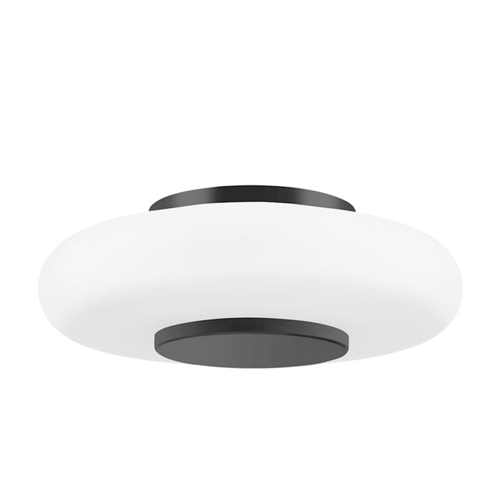 OPEN BOX: Hudson Valley Blyford 1LT Flush, Black Nickel - HVPI1896501-BLNK