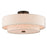 OPEN BOX:Livex Lighting Claremont 4 Light Flush Mount in English Bronze