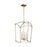 OPEN BOX: Murray Feiss 4L Thayer Chandelier, Antique Guild - MFF3322-4ADB