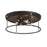 OPEN BOX ITEM: Minka Lavery Westchester 4 Lt Flush Mount, Coal/Gold