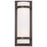 OPEN BOX ITEM: Minka Lavery 2 Light Wall Sconce, Smoked Iron