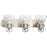 OPEN BOX ITEM: Minka Lavery 3 Light Bath, Brushed Nickel