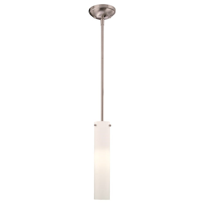 OPEN BOX: Minka Lavery 1 Light 2.75" Mini Pendant, Brushed Nickel - MI62-84