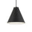 OPEN BOX:Minka Lavery Vantage 1 Light 10" Pendant, Coal - 6201-66A