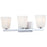 OPEN BOX ITEM: Minka Lavery City Square 3 Light Bath, Chrome