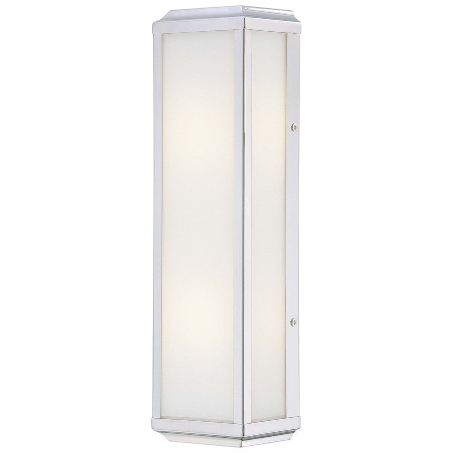 OPEN BOX ITEM: Minka Lavery Daventry Bath 2 Light Bath, Polished Nickel