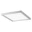 OPEN BOX ITEM: Minka Lavery 15" Square LED Flush Mount, Nickel