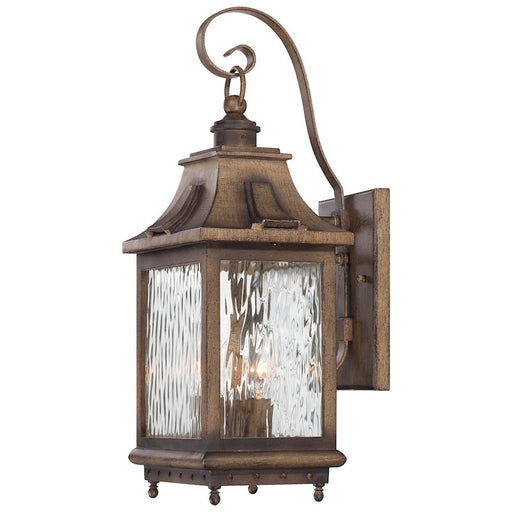OPEN BOX ITEM: Minka Lavery Wilshire Park 3 Light Wall Mount, Portsmouth Bronze
