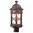 OPEN BOX ITEM: Minka Lavery Sage Ridge 1 Light Post Mount, Vintage Rust