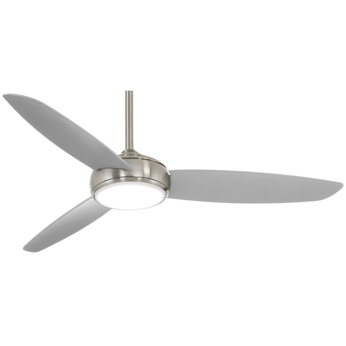 OPEN BOX ITEM: Minka Aire Concept Iv LED 54" Ceiling Fan, Nickel Wet