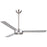 OPEN BOX ITEM: Minka Aire Roto Ceiling Fan, Brushed Aluminum