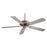 OPEN BOX: Minka Aire Contractor 42" Ceiling Fan, Brushed Steel - F546-BS