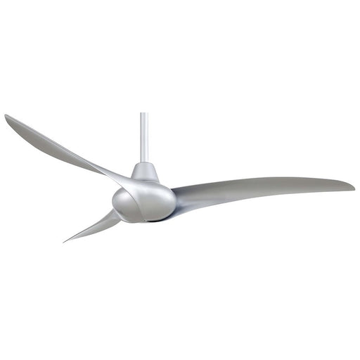 OPEN BOX ITEM: Minka Aire Wave Ceiling Fan, Silver