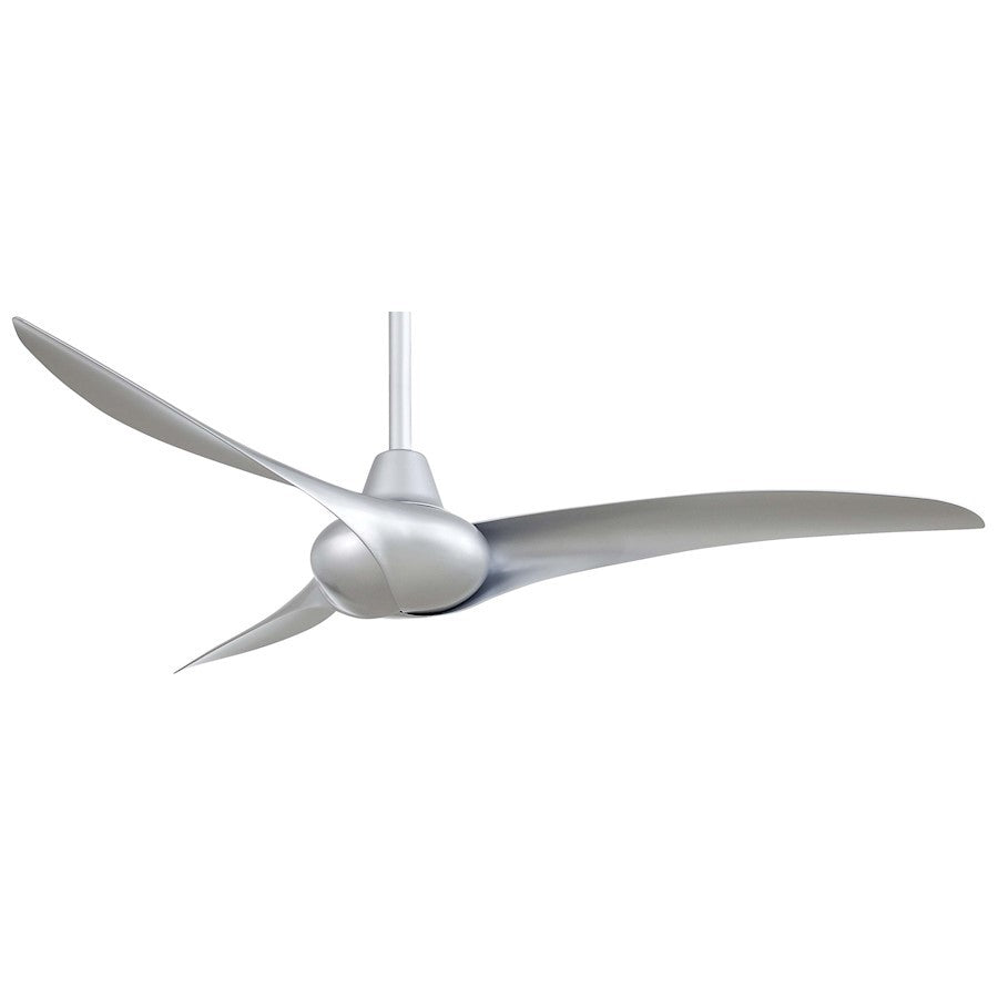 OPEN BOX ITEM: Minka Aire Wave Ceiling Fan, Silver