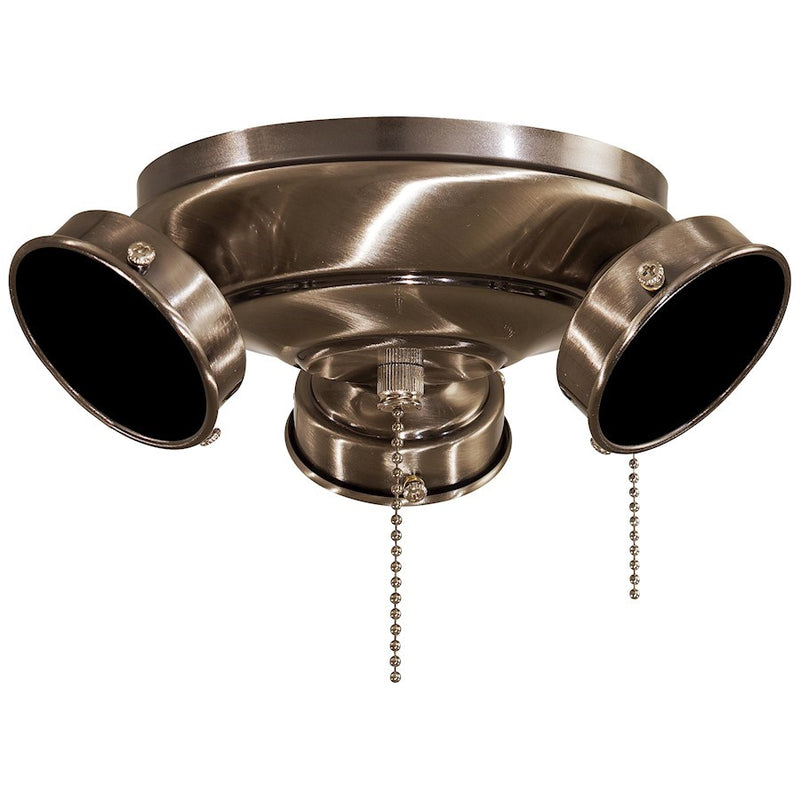 OPEN BOX: Minka Aire Timeless Custom LED Light Kit, Nickel - K9614L-BNK
