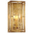 OPEN BOX ITEM: Minka Metropolitan Edgemont Park 2 Light Sconce, Gold Leaf
