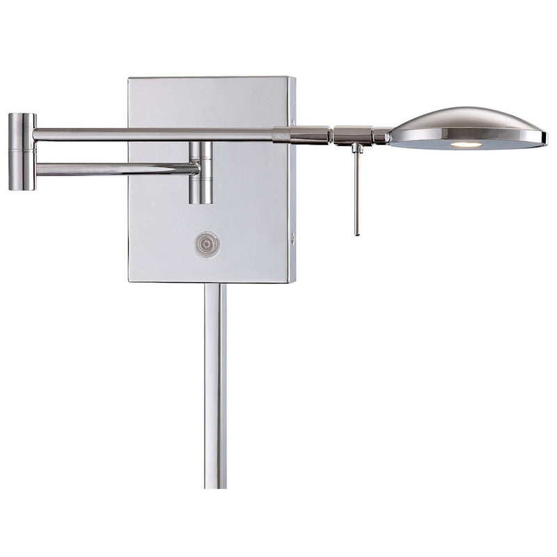 OPEN BOX ITEM: George Kovacs Reading Room LED Swing Wall Lamp, CH