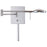 OPEN BOX ITEM: George Kovacs Reading Room LED Swing Wall Lamp, CH