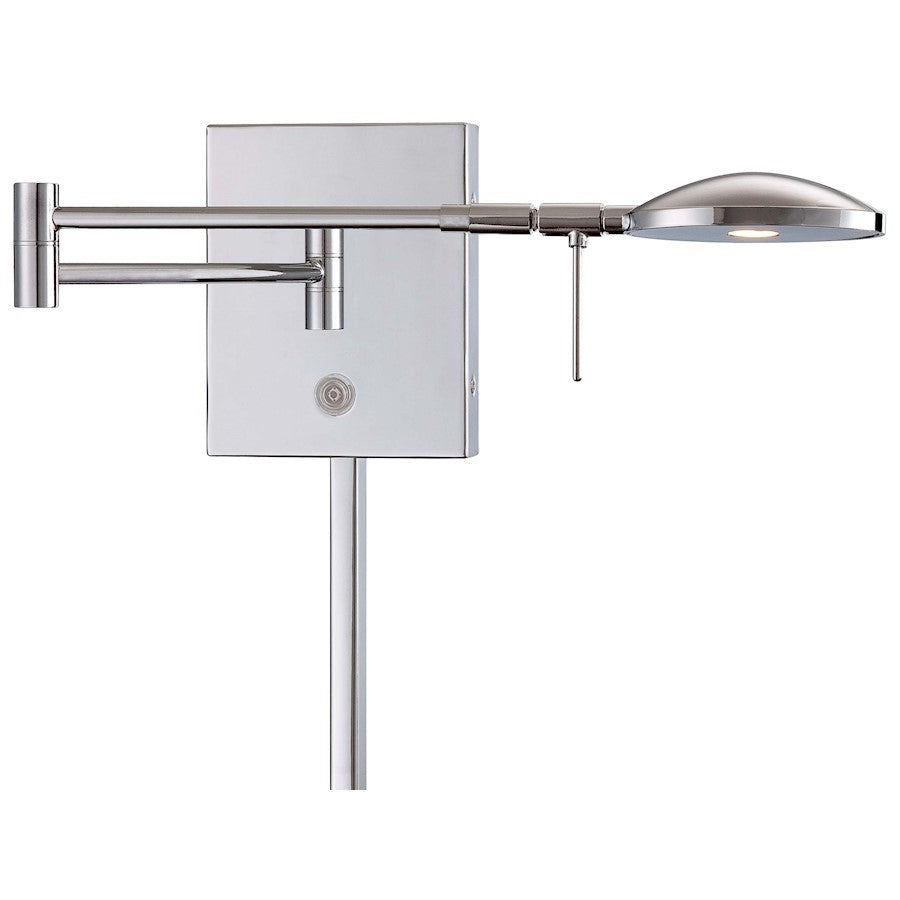 OPEN BOX ITEM: George Kovacs Reading Room LED Swing Wall Lamp, CH