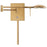 OPEN BOX ITEM: George Kovacs Reading Room LED Swing Wall Lamp, GD