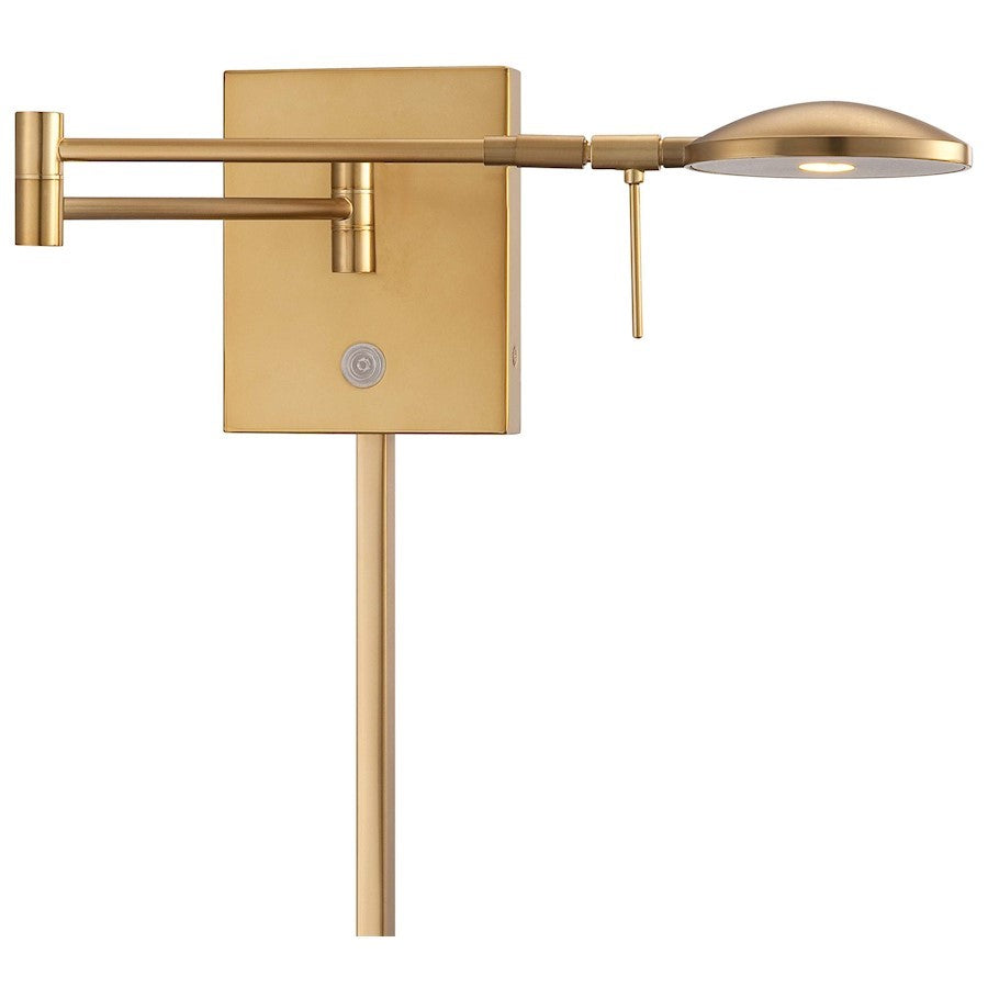 OPEN BOX ITEM: George Kovacs Reading Room LED Swing Wall Lamp, GD