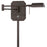 OPEN BOX ITEM: Minka George Kovacs Reading Room 1-LT LED Swing Wall Lamp, Bronze