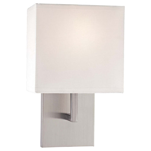 OPEN BOX ITEM: Minka George Kovacs 1 Light Sconce, Brushed Nickel