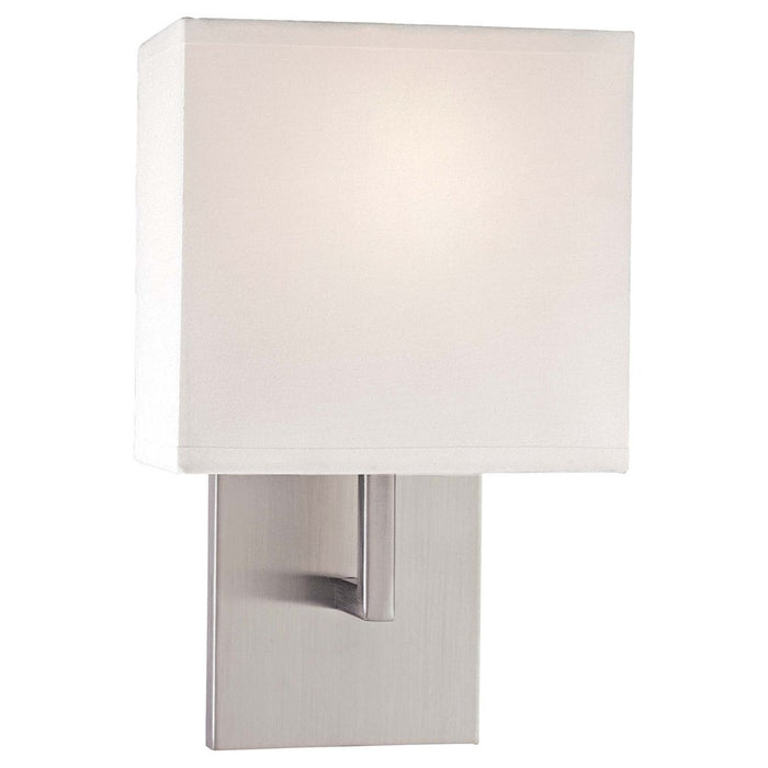 OPEN BOX ITEM: Minka George Kovacs 1 Light Sconce, Brushed Nickel