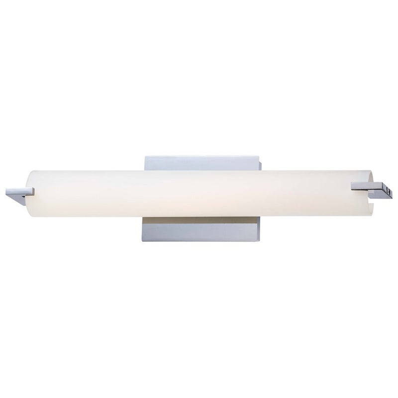 OPEN BOX ITEM: Minka George Kovacs Tube 20" LED Bath, Chrome