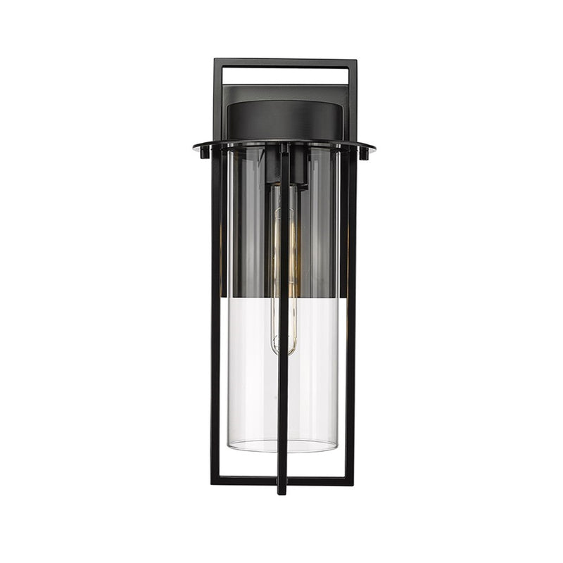 OPEN BOX ITEM: Millennium Russell 1-Light 8" Outdoor Sconce, Black