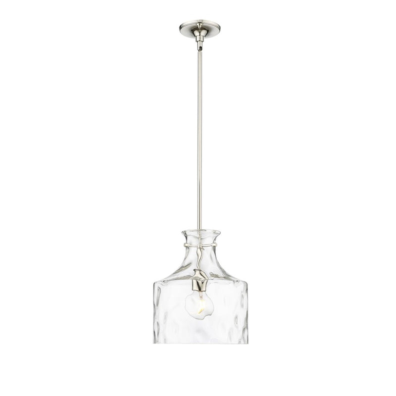 OPEN BOX ITEM: Millennium Santorini 1-Light Pendant, Polished Nickel