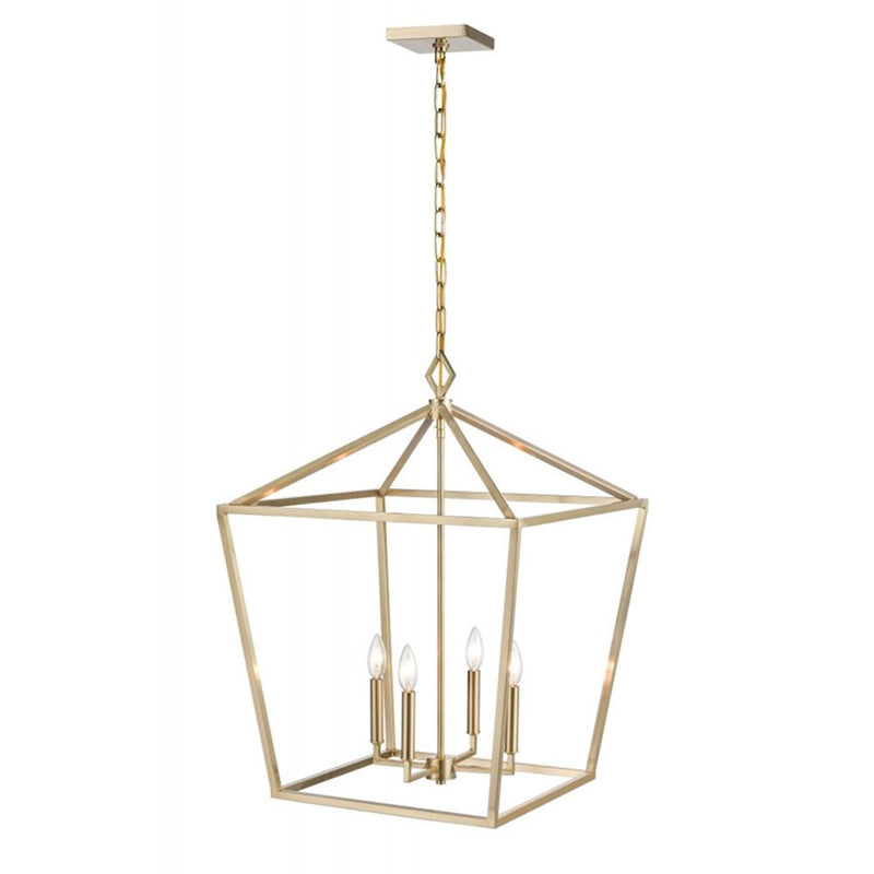 OPEN BOX ITEM: Millennium 4-Light 30" Pendant Light, Gold