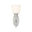 OPEN BOX ITEM: Millennium Lighting Alberta 1-Lt Sconce, Nickel/WH - MN491001-BN