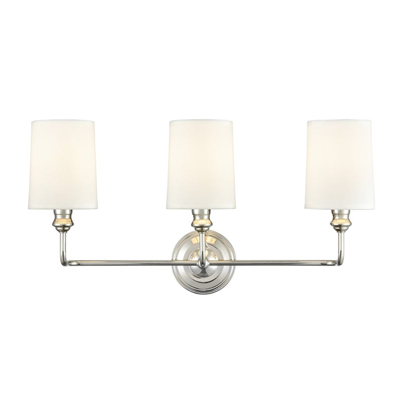 OPEN BOX ITEM: Millennium Leena 3-Light Vanity Light, Polished Nickel