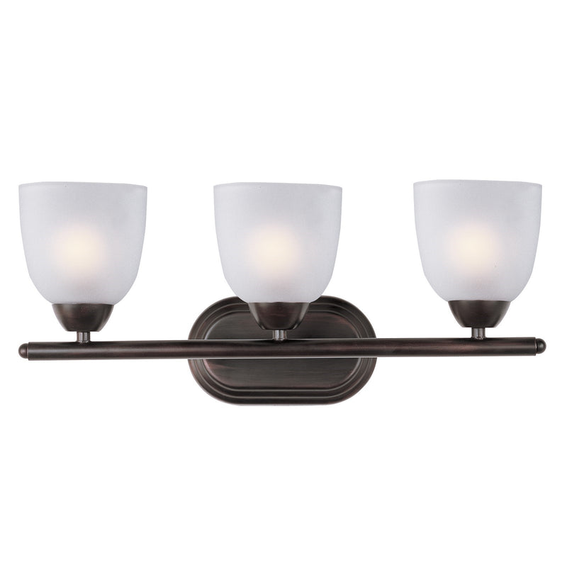 OPEN BOX ITEM: Maxim Axis 3-Light Vanity, Oil-Rubbed Bronze