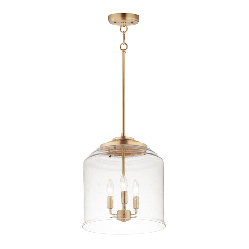OPEN BOX: Maxim Lighting Acadia 3 Light Multi-Light Pendant, Heritage