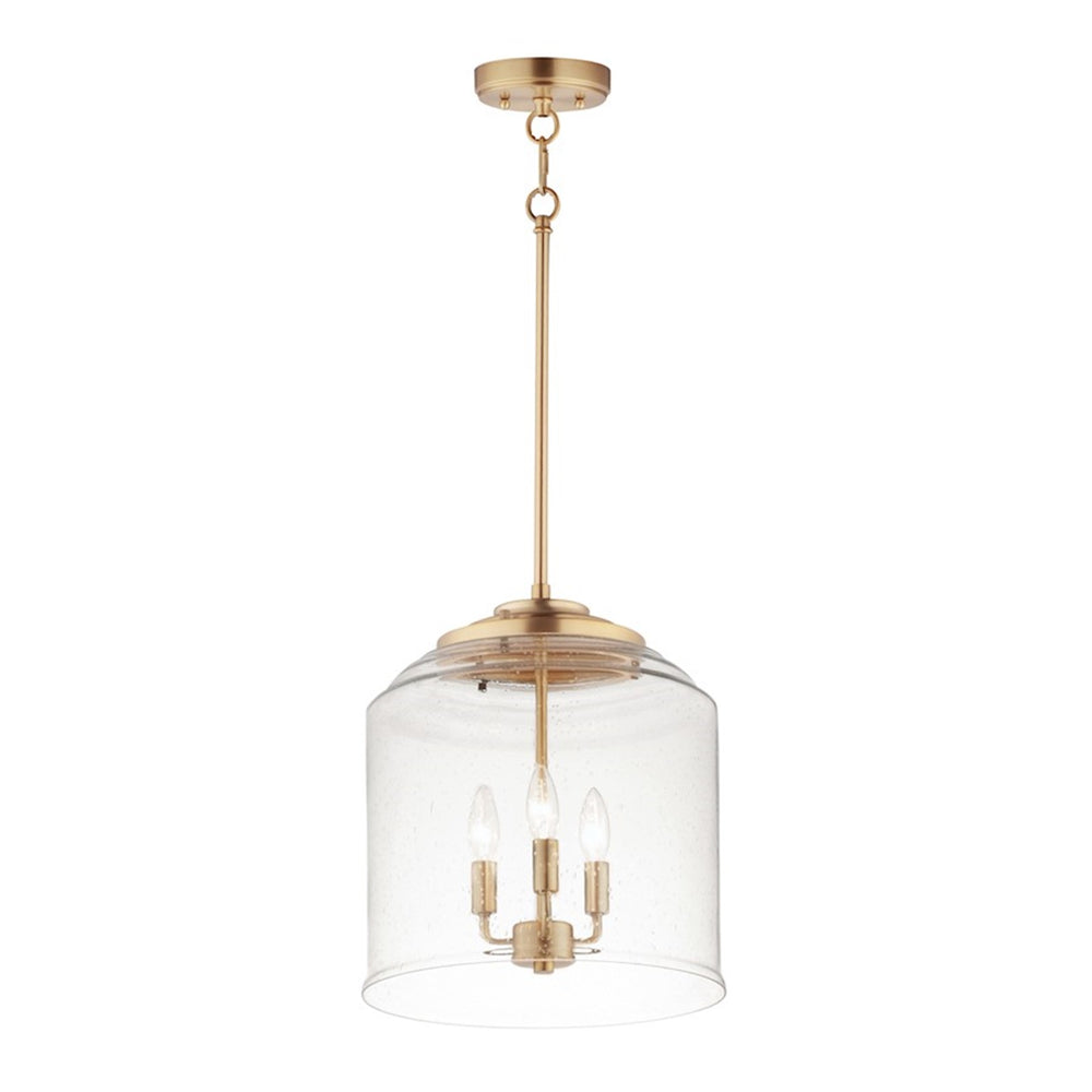 OPEN BOX: Maxim Lighting Acadia 3 Light Multi-Light Pendant, Heritage