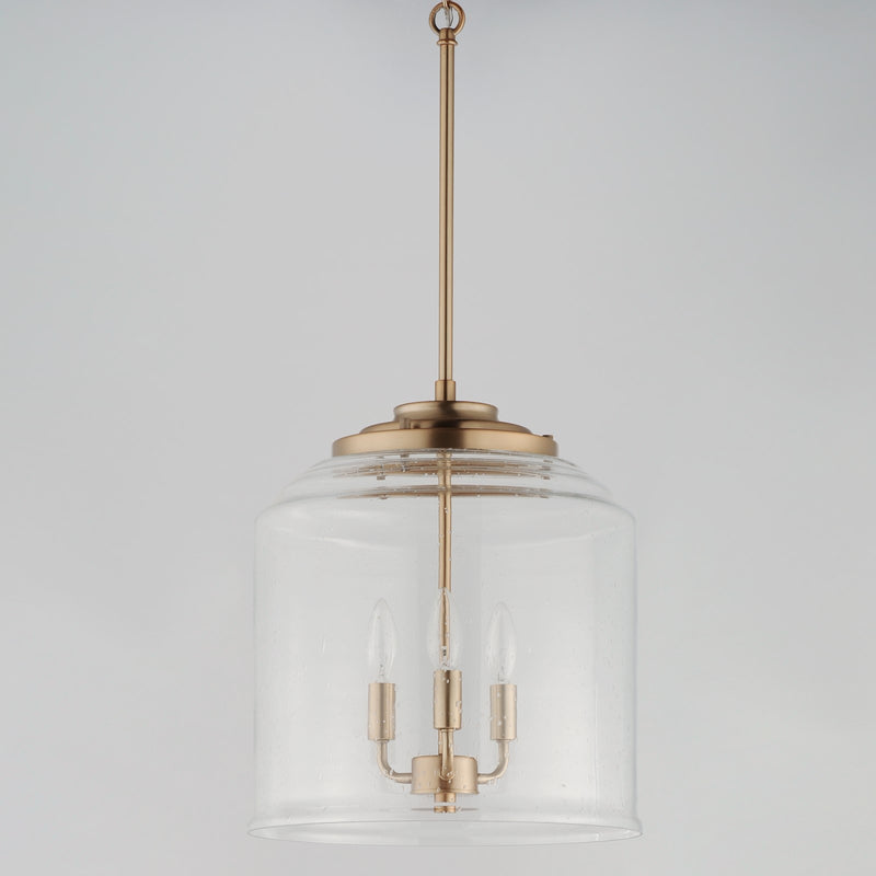 OPEN BOX: Maxim Lighting Acadia 3 Light Multi-Light Pendant, Heritage