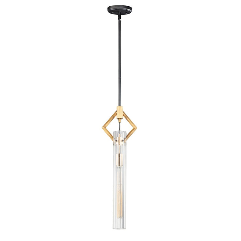 OPEN BOX ITEM: Maxim Flambeau 1-Light Mini Pendant, Black