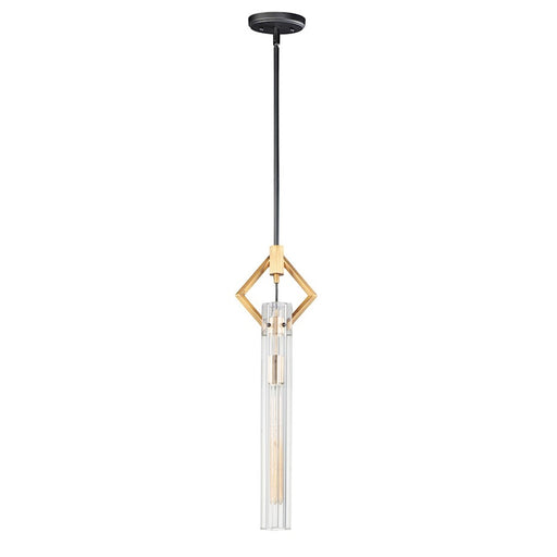 OPEN BOX ITEM: Maxim Flambeau 1-Light Mini Pendant, Black