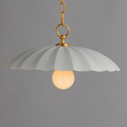 OPEN BOX ITEM: Maxim Primrose 16in 1-Light Pendant, Gold Leaf
